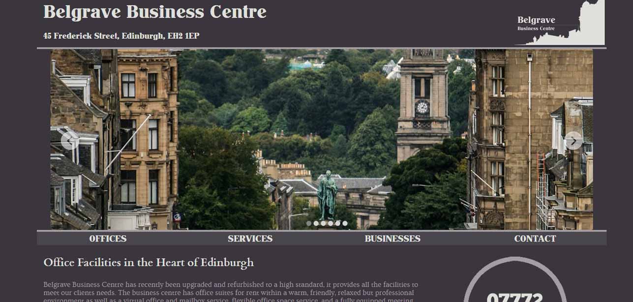 Belgrave Business Centre website